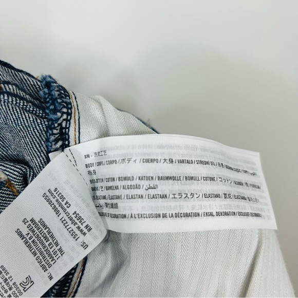 Abercrombie & fitch the vintage flare jeans blue mid wash size 28 - Picture 7 of 8